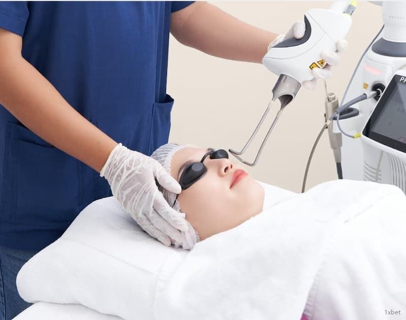 Bắn tàn nhang bằng laser giúp làm mờ dần đốm nâu lâu năm